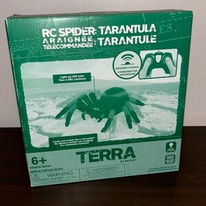 TERRA TARANTULA, Remote Control Spider, Never Used In Box (Zip Ties Cut), Blue